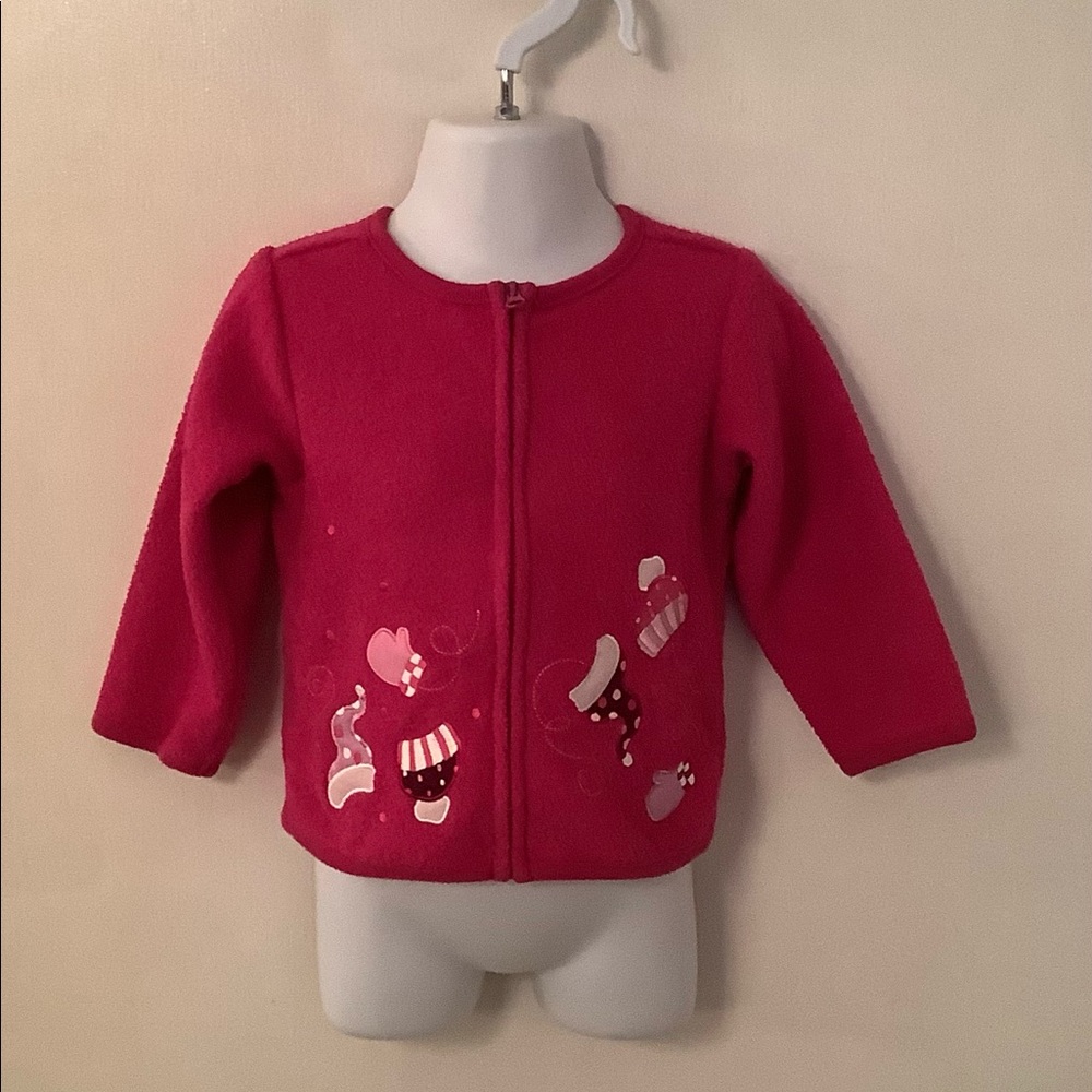 🤑Second Step infant fleece jacket. Size 18M.